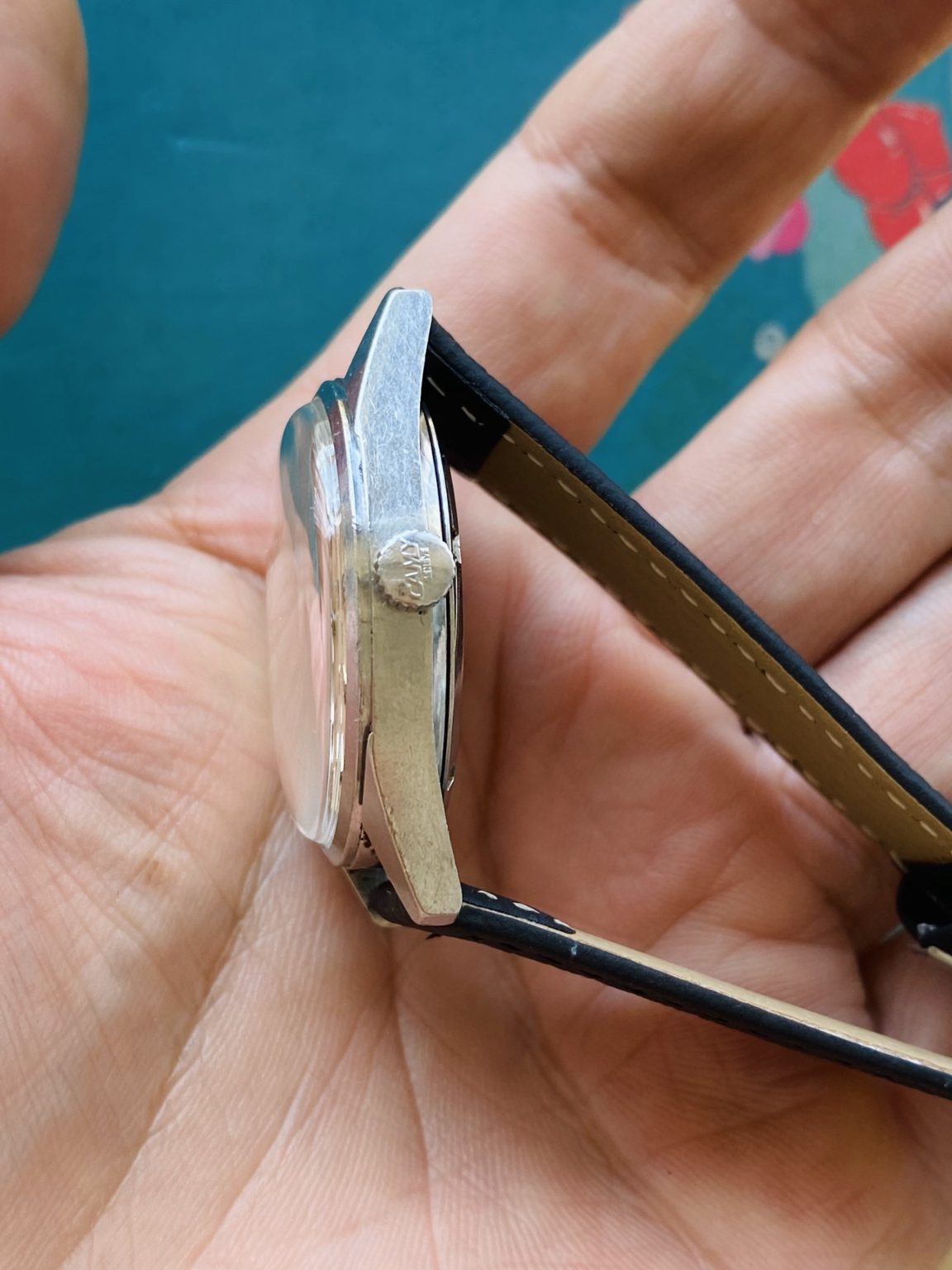 Rare Swiss Made CAMY Vintage Manual Wind Mens' Watch 34mm ETA2750 151-0100