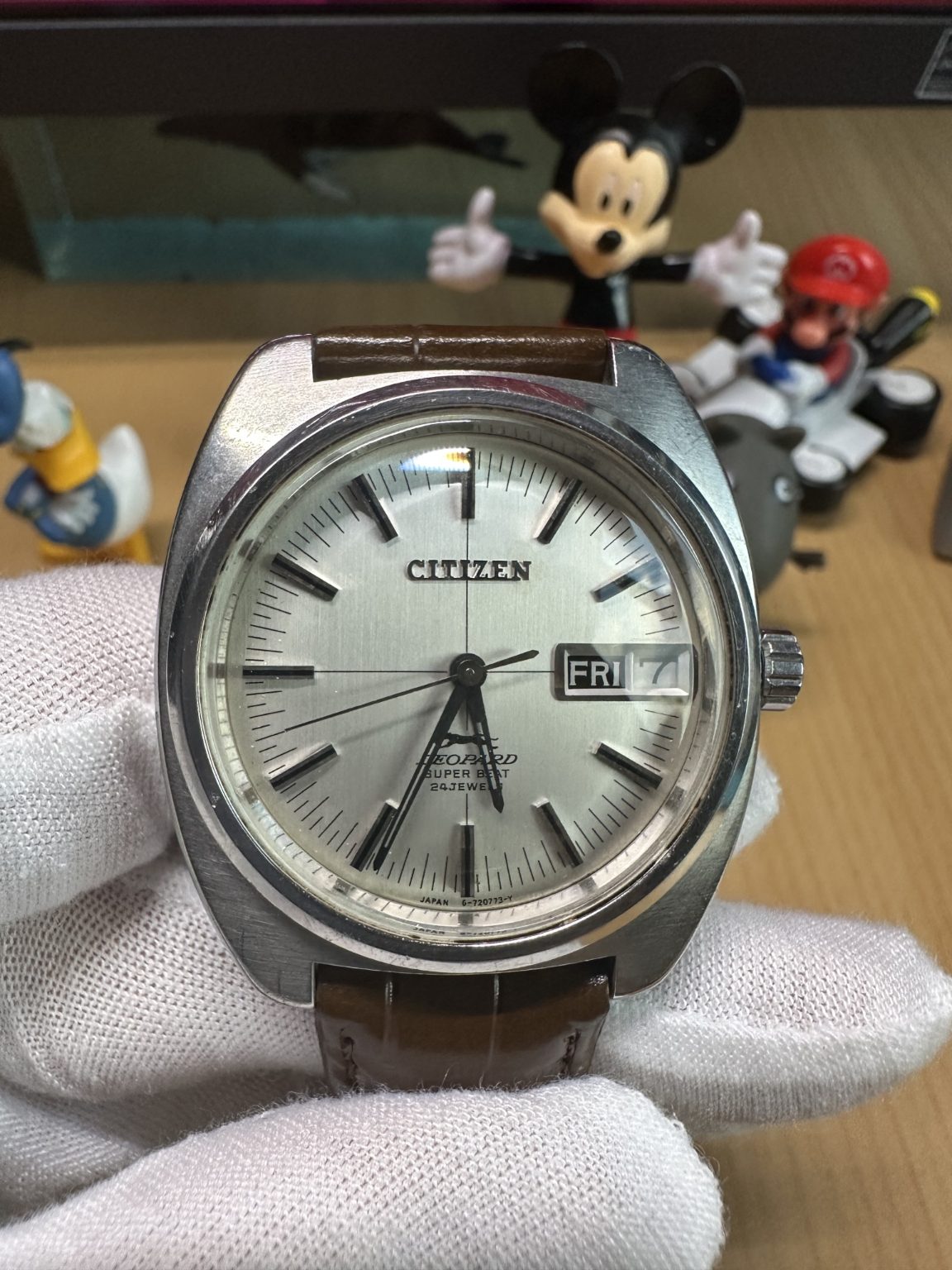 Citizen Leopard Automatic Watch 28,800bph 24 Jewels Ref.G-720773-Y 38mm 137-0750