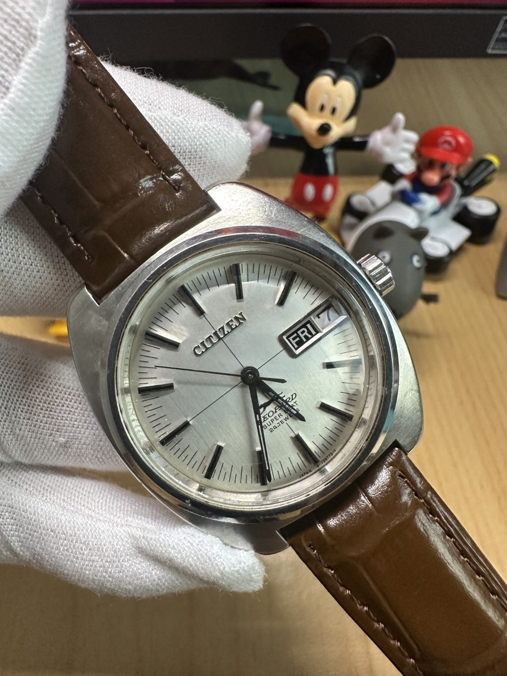 Citizen Leopard Automatic Watch 28,800bph 24 Jewels Ref.G-720773-Y 38mm 137-0750