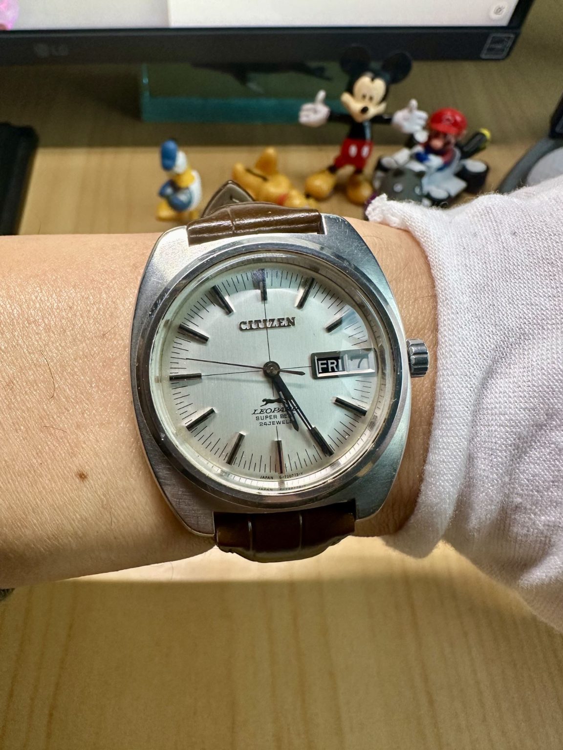 Citizen Leopard Automatic Watch 28,800bph 24 Jewels Ref.G-720773-Y 38mm 137-0750