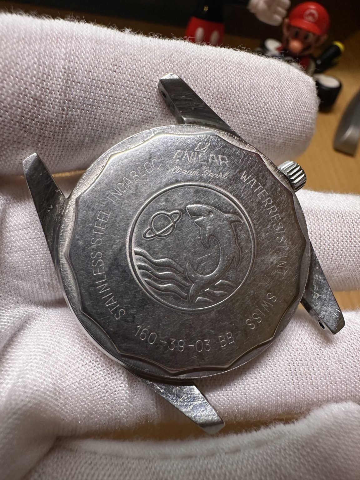 Enicar Vintage Manual-Winding Watch 36mm 17 Jewels 002-0200