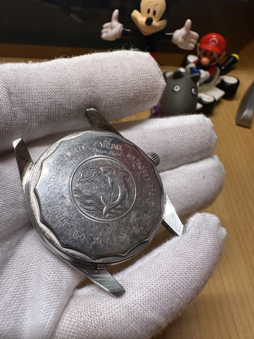 Enicar Vintage Manual-Winding Watch 36mm 17 Jewels 002-0200