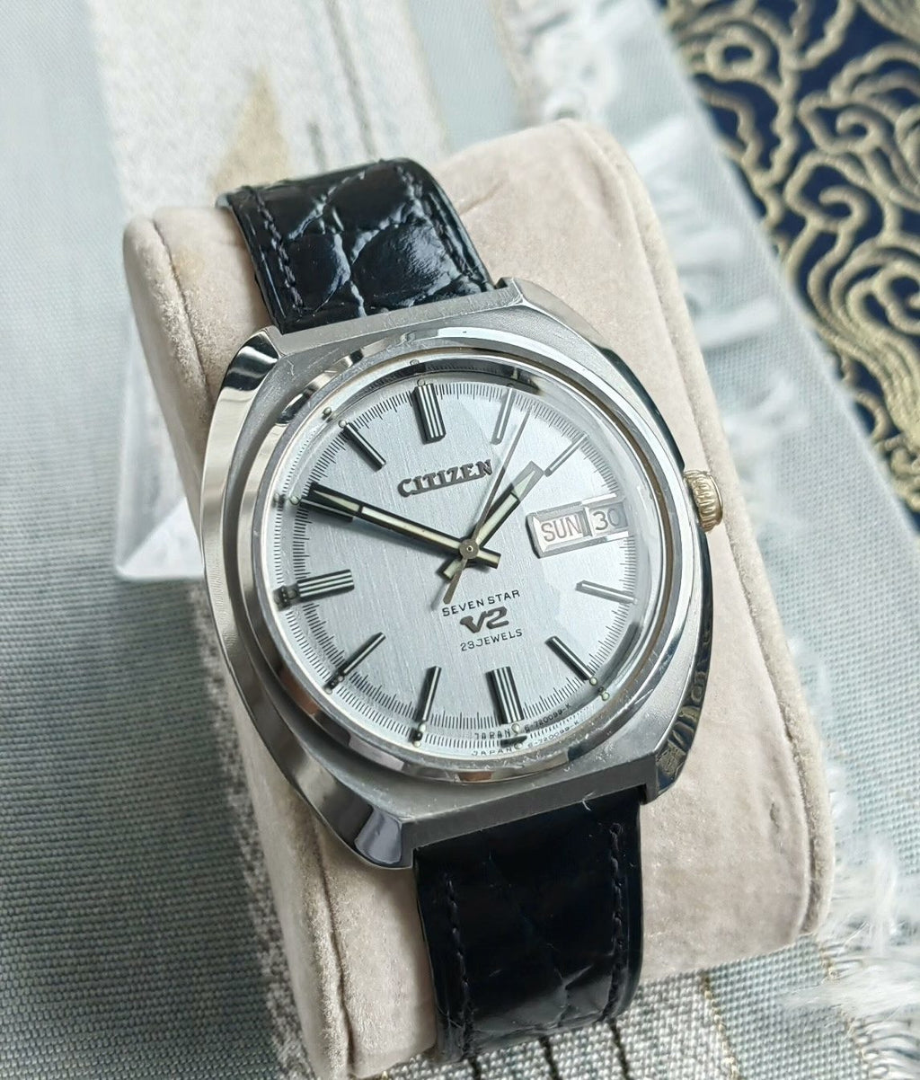 Citizen Men's Seven Star V2 Automatic Watch 7290 23Jewels 38mm 117-0580