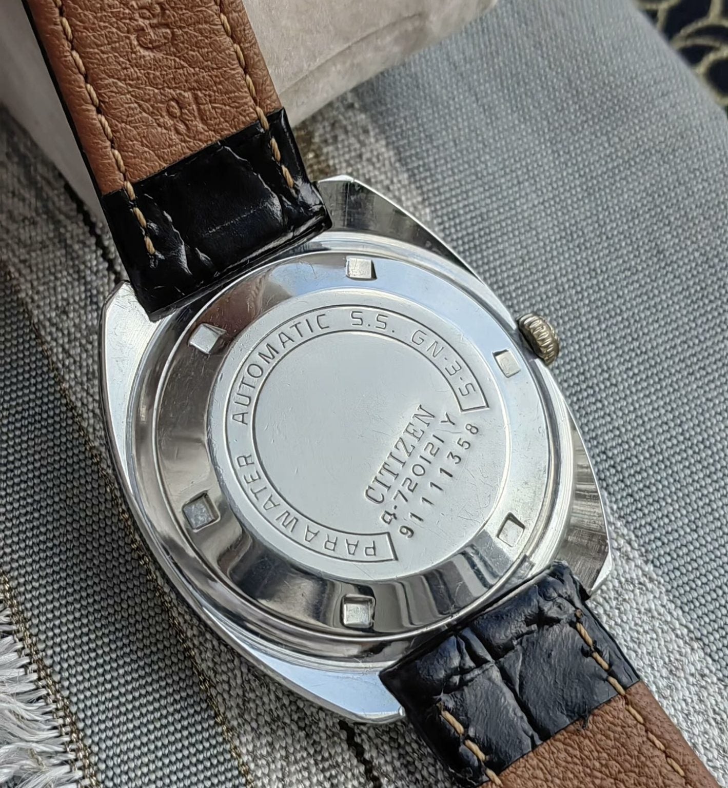 Citizen Men's Seven Star V2 Automatic Watch 7290 23Jewels 38mm 117-0580