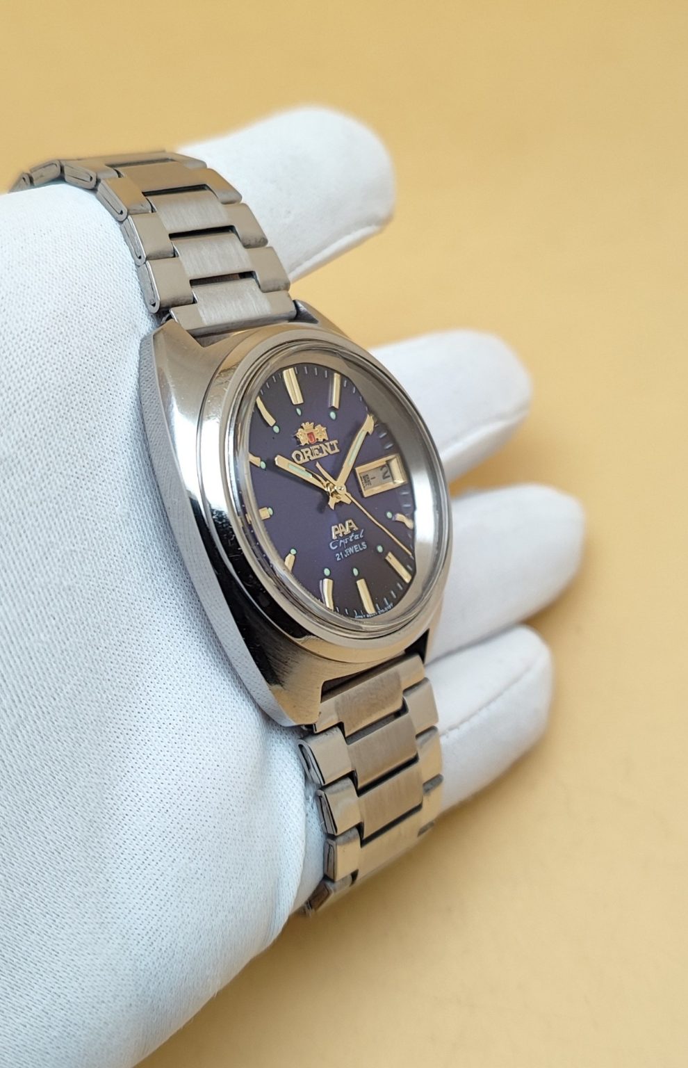 ORIENT Men's Automatic Day Date Watch - Cal.46943 - 21 Jewels - 36.2mm 180-0240