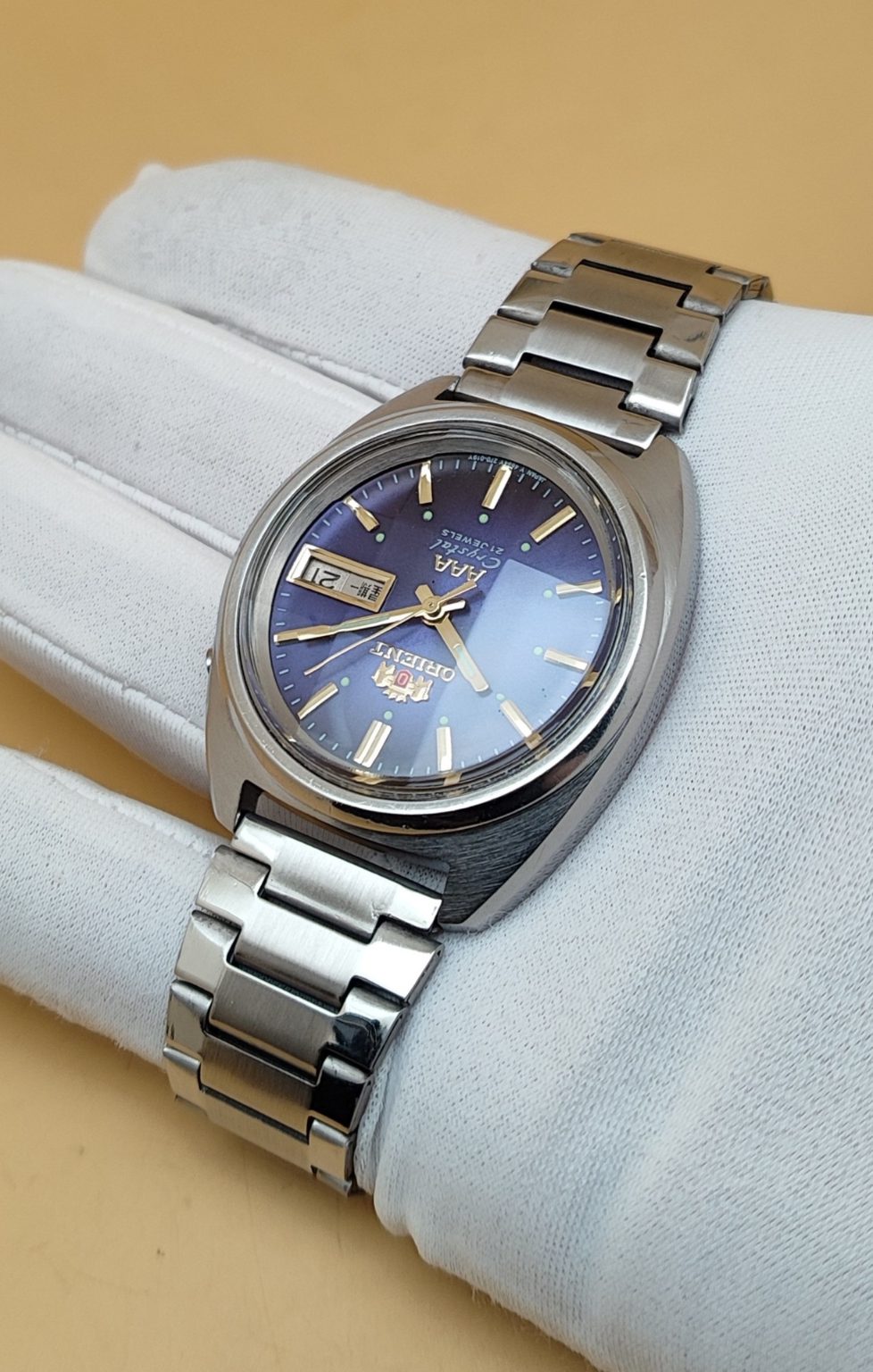 ORIENT Men's Automatic Day Date Watch - Cal.46943 - 21 Jewels - 36.2mm 180-0240