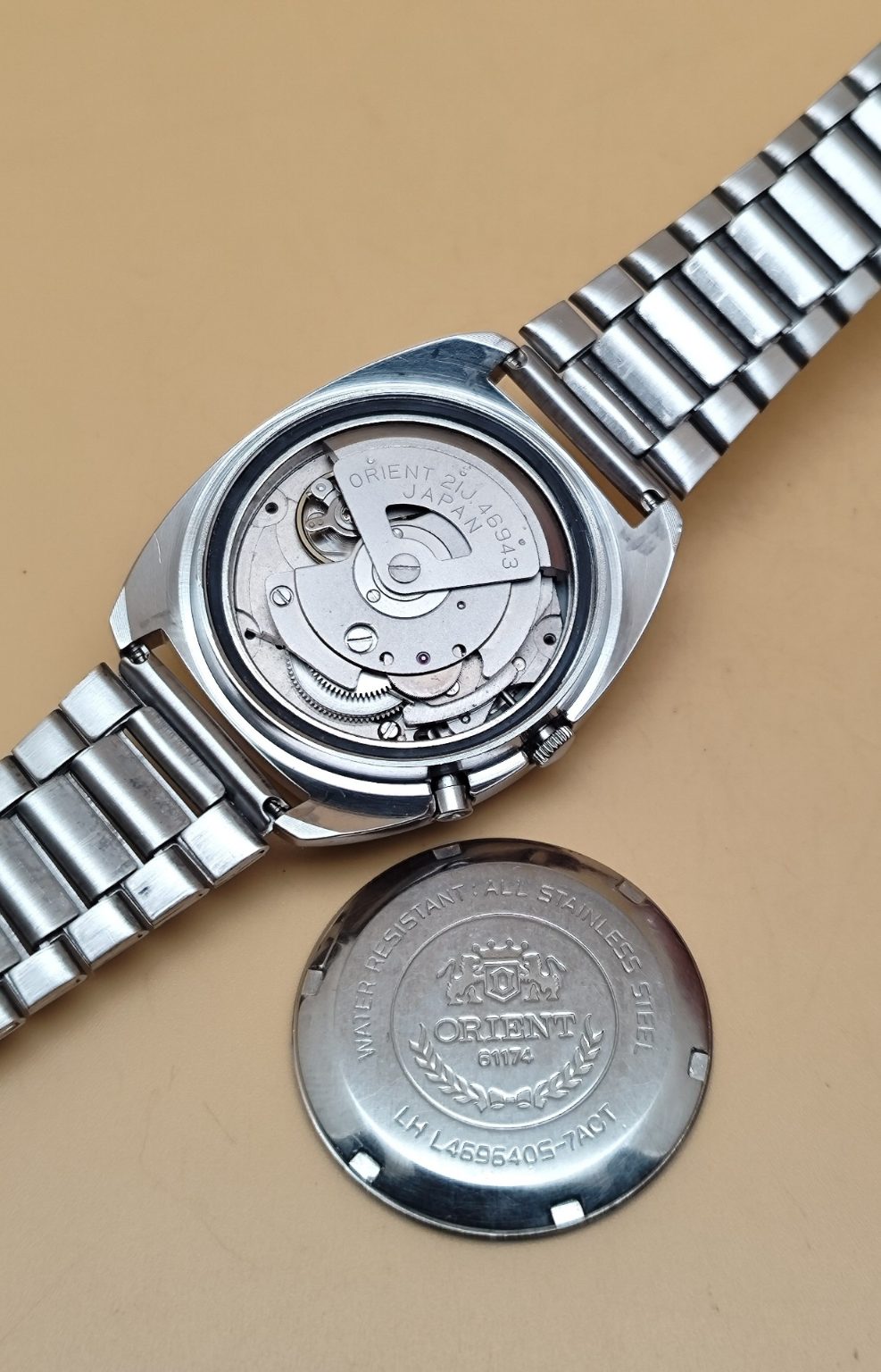 ORIENT Men's Automatic Day Date Watch - Cal.46943 - 21 Jewels - 36.2mm 180-0240