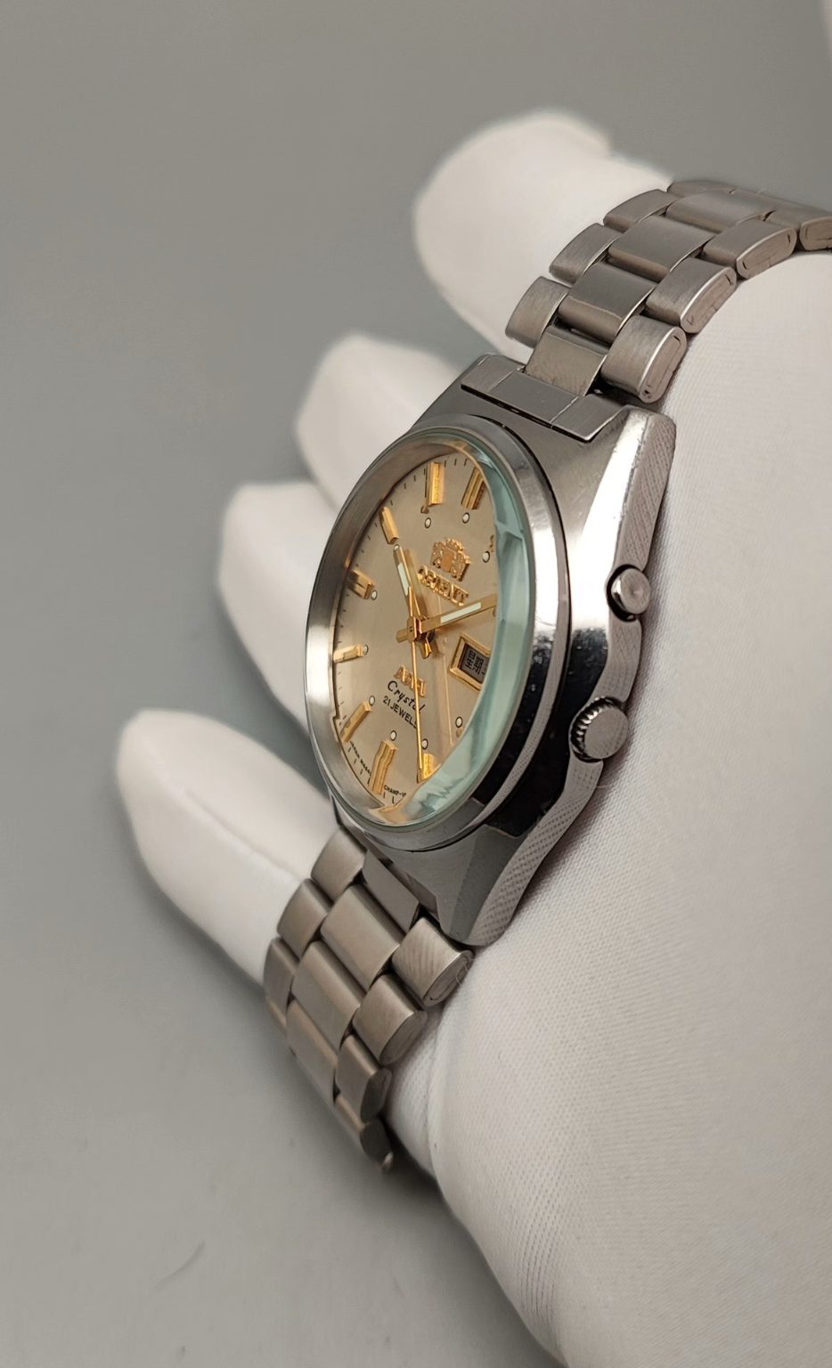 ORIENT Men's Automatic Day Date Watch - Cal.46943 - 21 Jewels - 36.2mm 184-0240