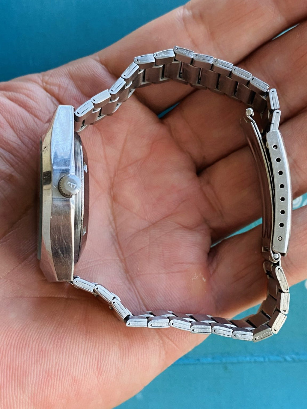 Swiss Made THUNDER Vintage Men's Automatic Watch 36mm ETA2879 25 Jewels 119-0278