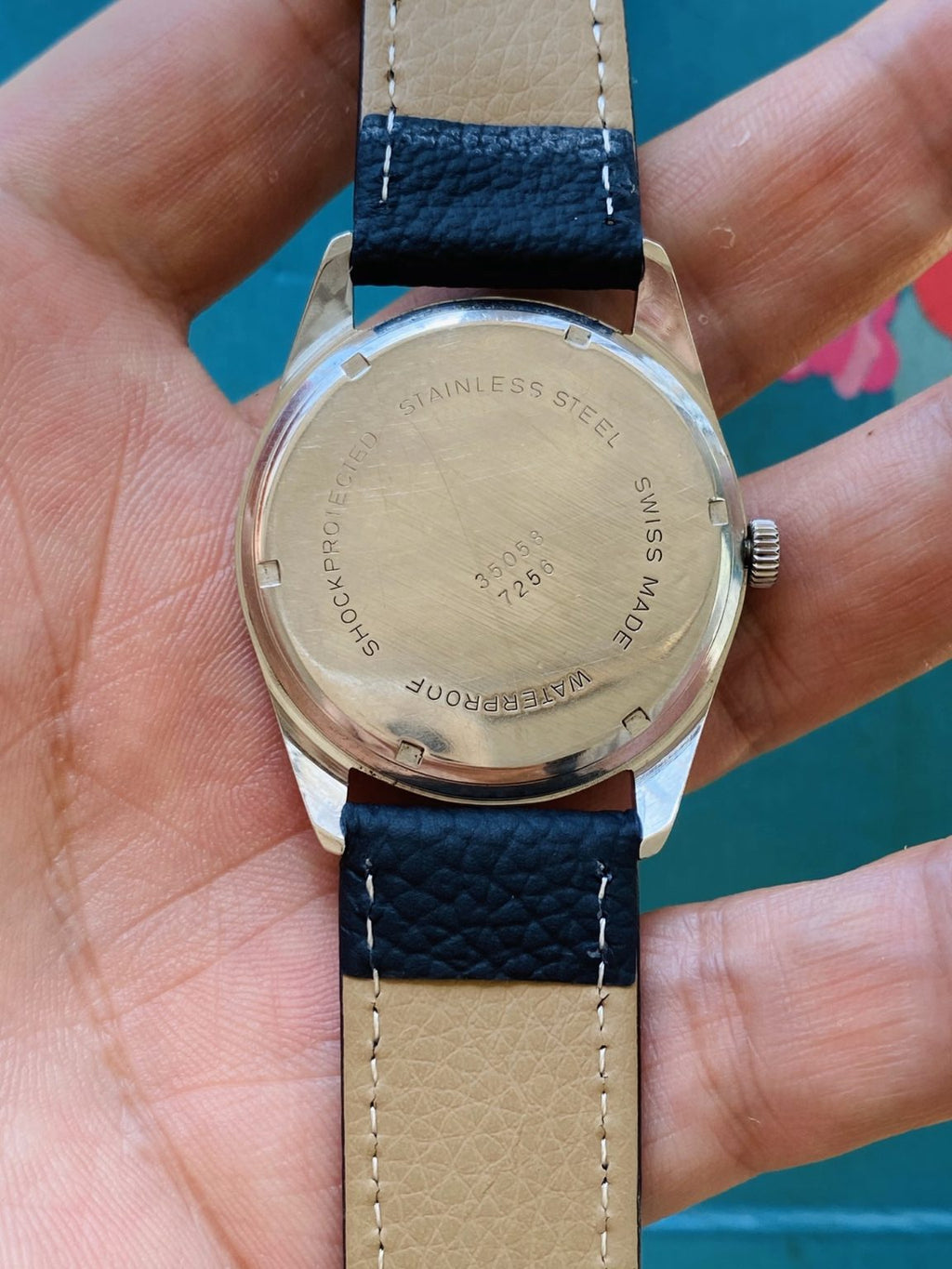 Swiss Made Rare Vintage TIARA Men's Manual Wind Watch ETA2409 36mm 158-0268