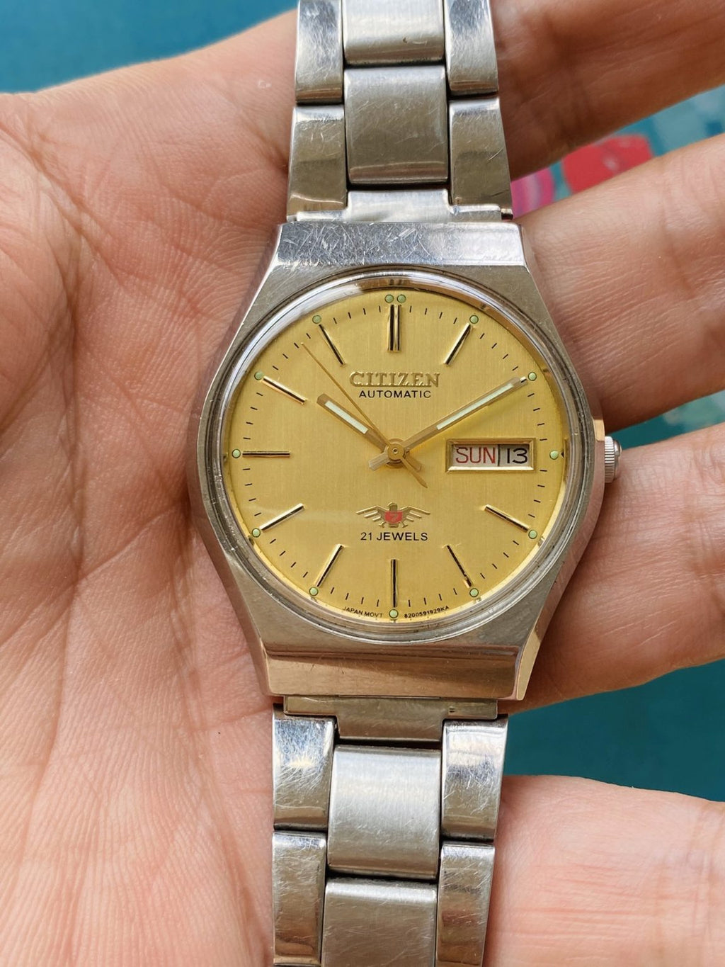 Citizen Men’s Automatic Watch Cal.8200 21 Jewels 35.5mm 183-0160