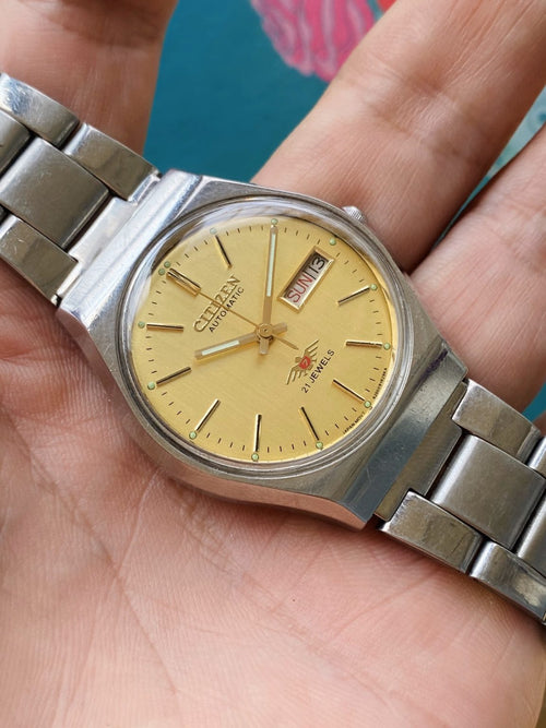 Citizen Men’s Automatic Watch Cal.8200 21 Jewels 35.5mm 183-0160