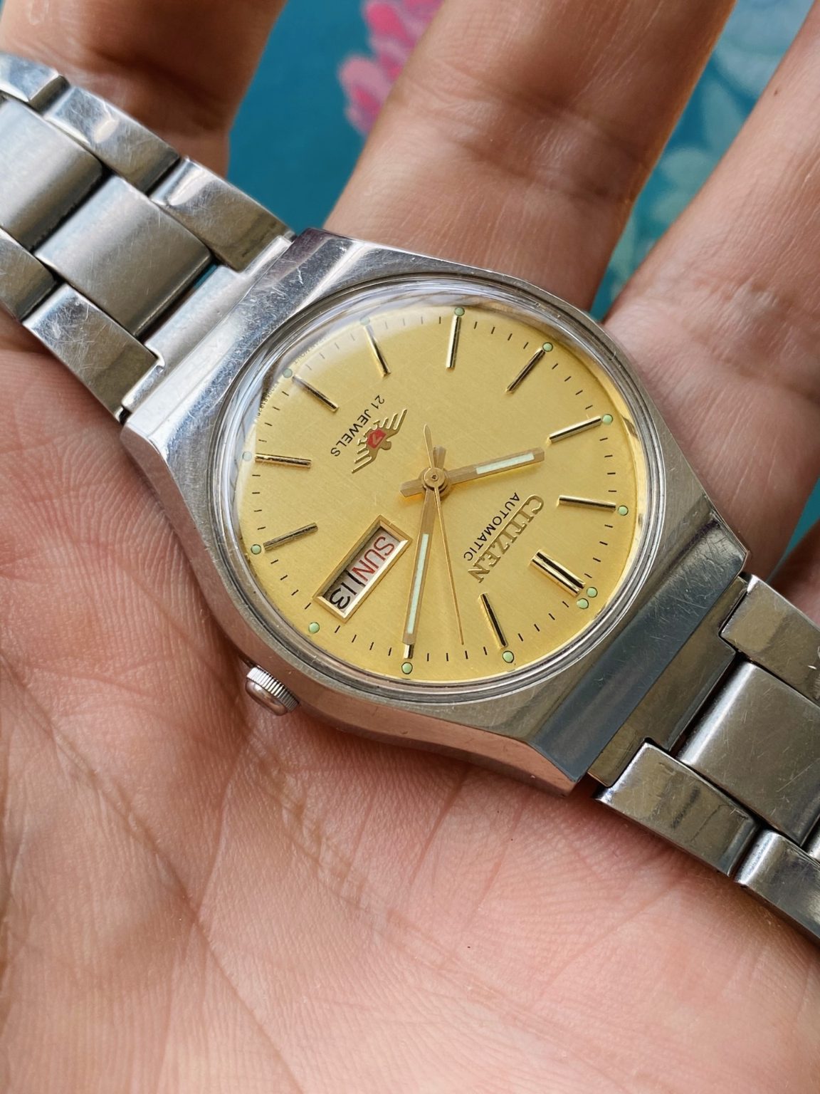 Citizen Men’s Automatic Watch Cal.8200 21 Jewels 35.5mm 183-0160