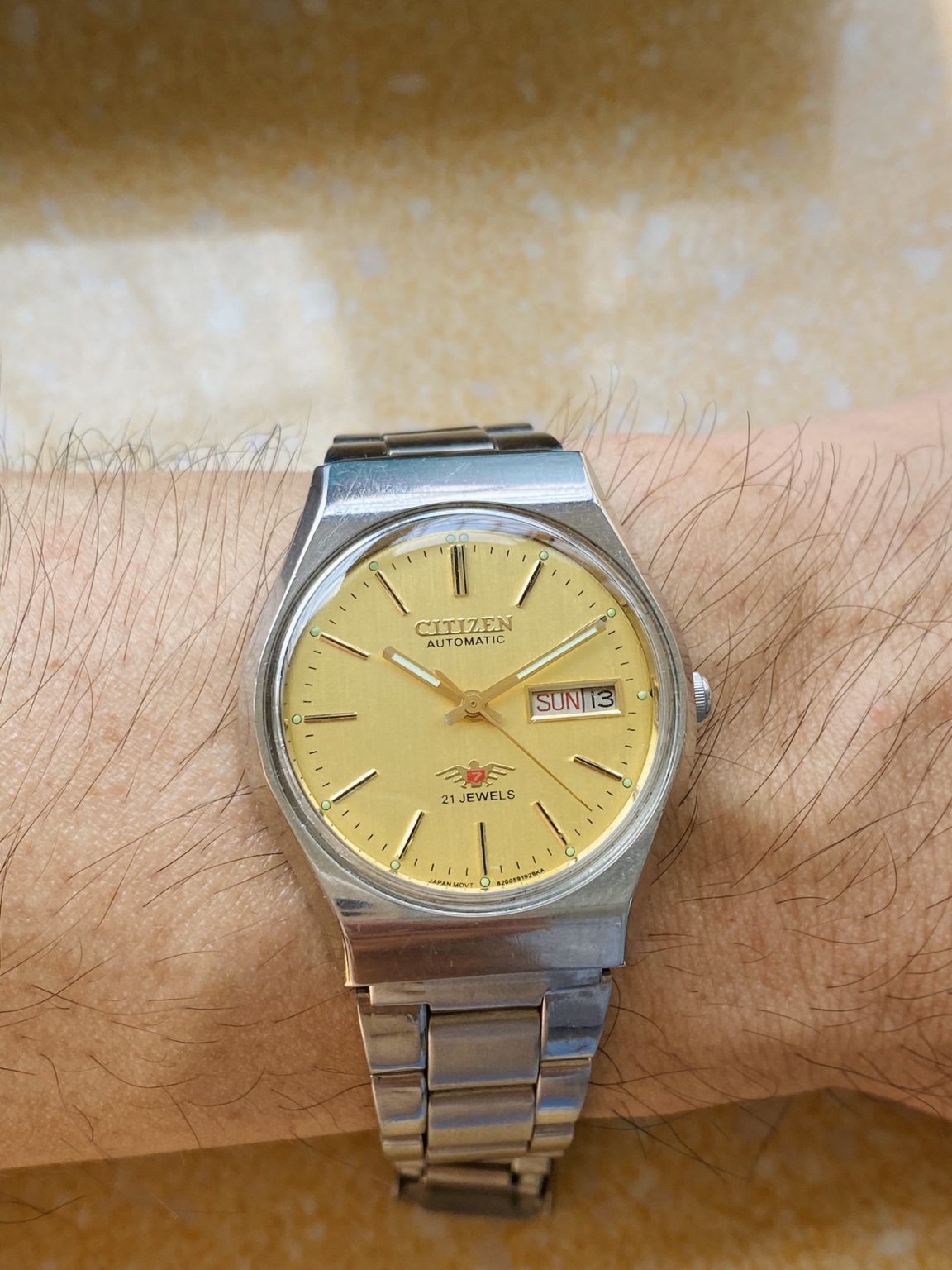 Citizen Men’s Automatic Watch Cal.8200 21 Jewels 35.5mm 183-0160