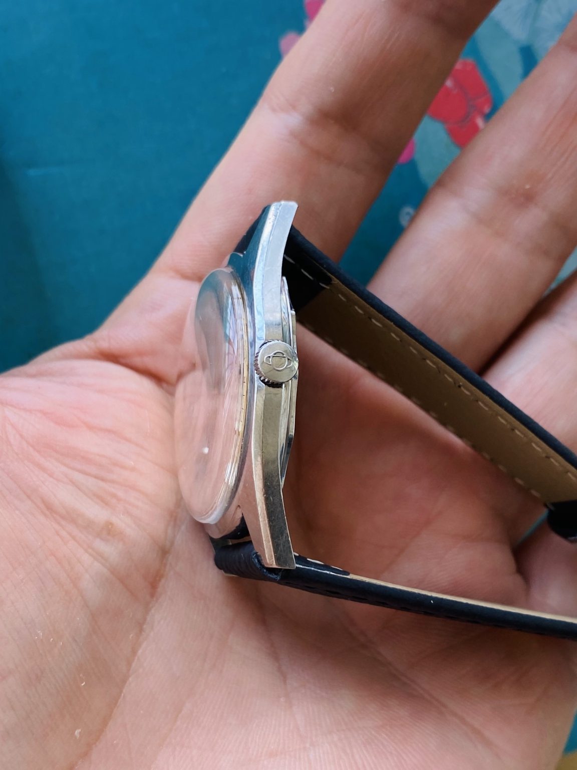 Enicar Vintage Ocean Pearl AR-140 Manual-Winding Swiss Watch 36mm 124-0268