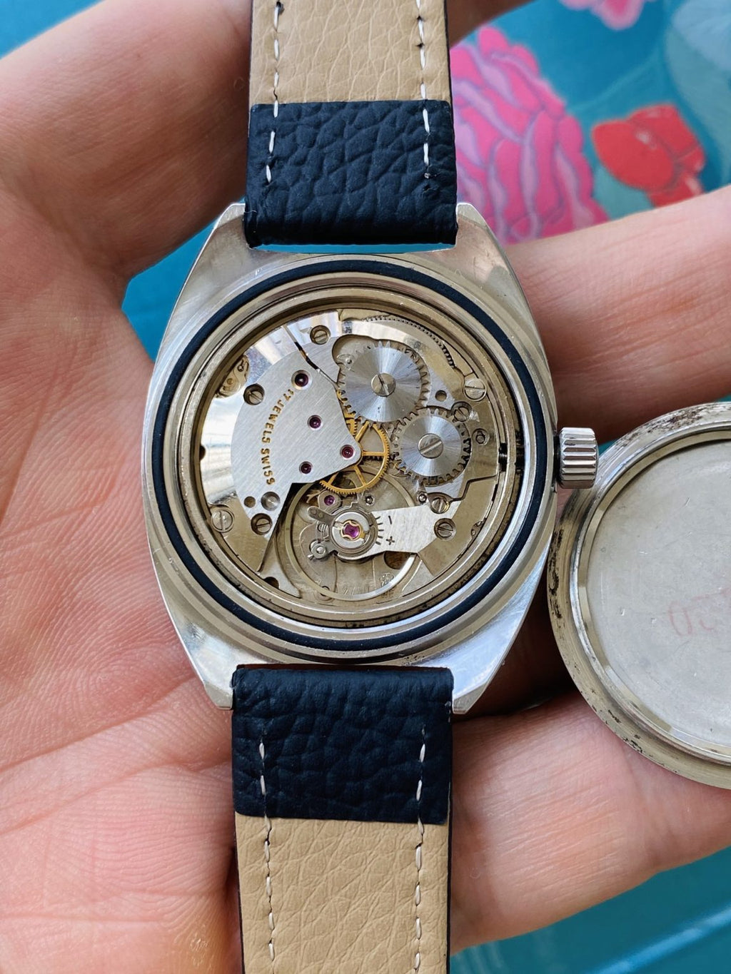 Swiss Made Vintage LANCO Manual Wind Watch ETA2750 17 Jewels 36mm 112-0238