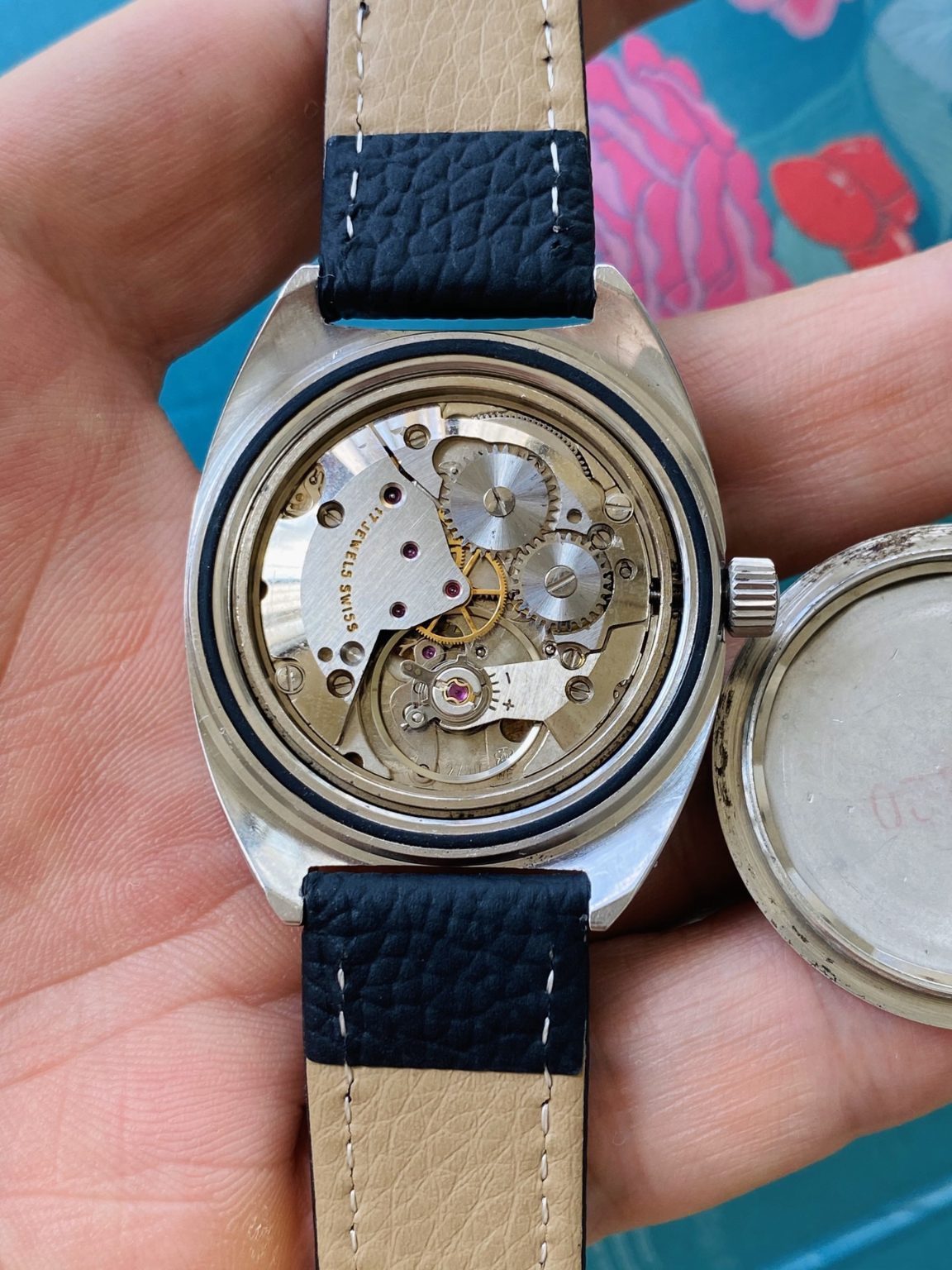 Swiss Made Vintage LANCO Manual Wind Watch ETA2750 17 Jewels 36mm 112-0238