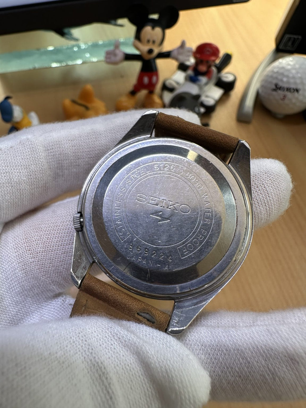 Seiko Number 5 Automatic Watch Day Date 37mm 23 Jewels Cal.5126A 174-0300