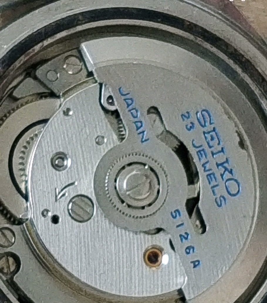 Seiko Number 5 Automatic Watch Day Date 37mm 23 Jewels Cal.5126A 174-0300
