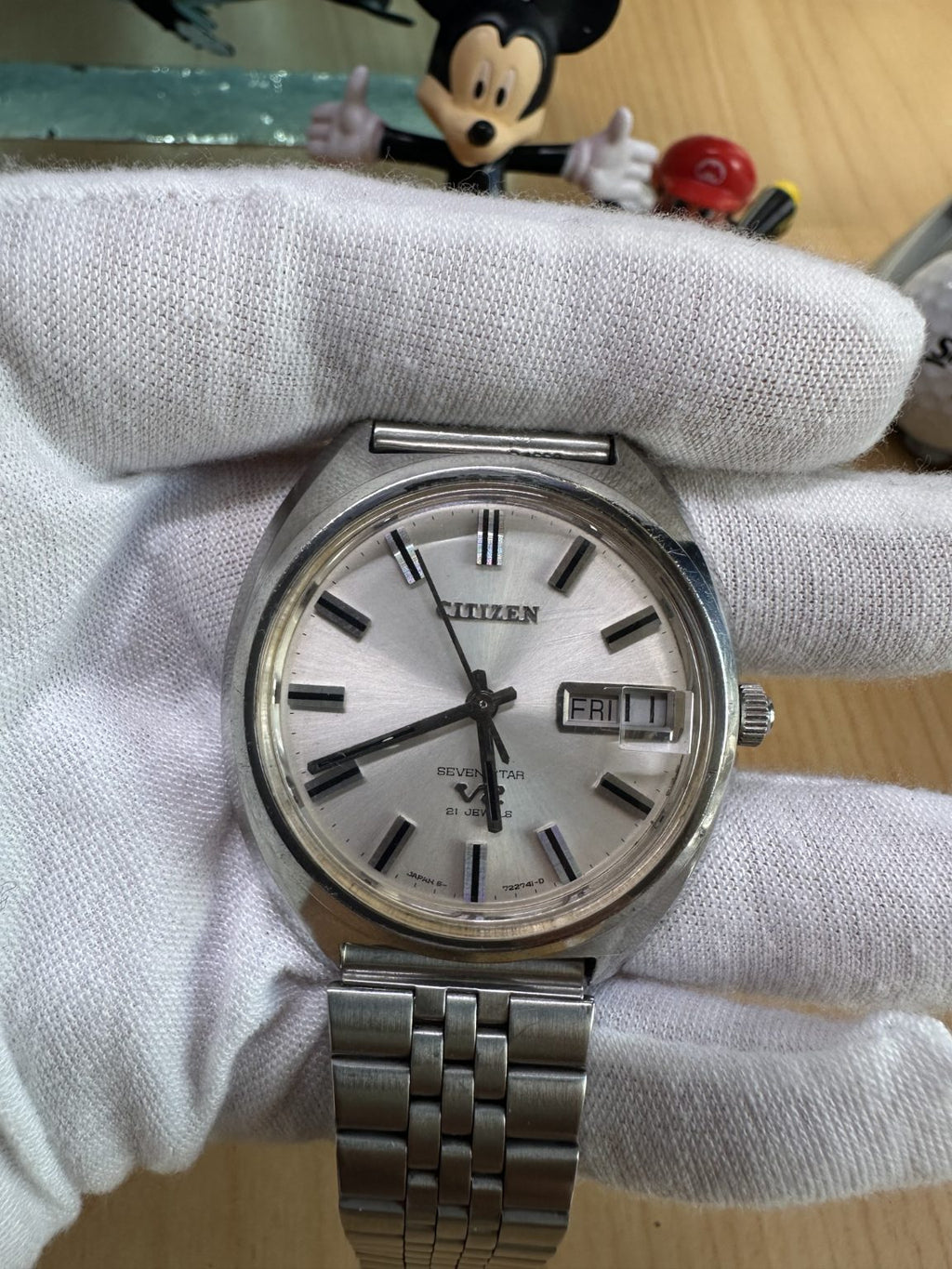 Citizen Men's Seven Star V2 Automatic Watch Cal.7290 21Jewels 38mm 130-0350