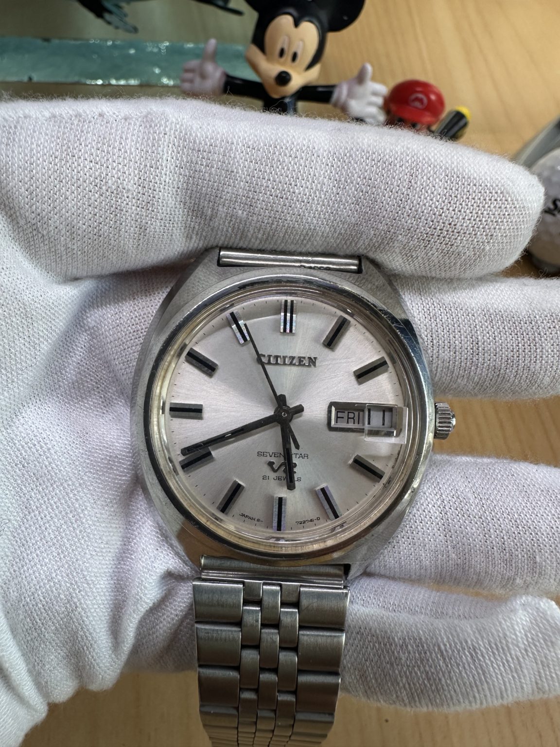 Citizen Men's Seven Star V2 Automatic Watch Cal.7290 21Jewels 38mm 130-0350