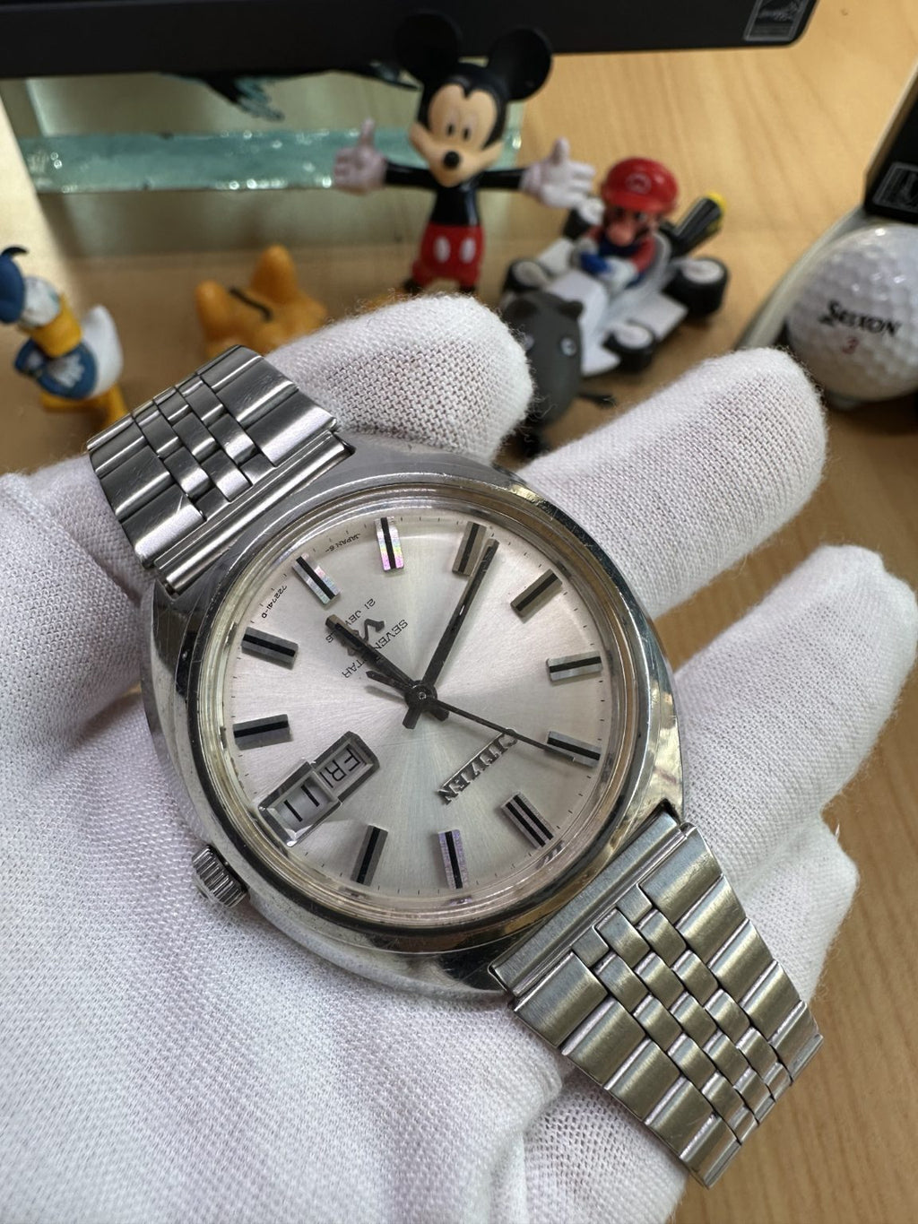 Citizen Men's Seven Star V2 Automatic Watch Cal.7290 21Jewels 38mm 130-0350