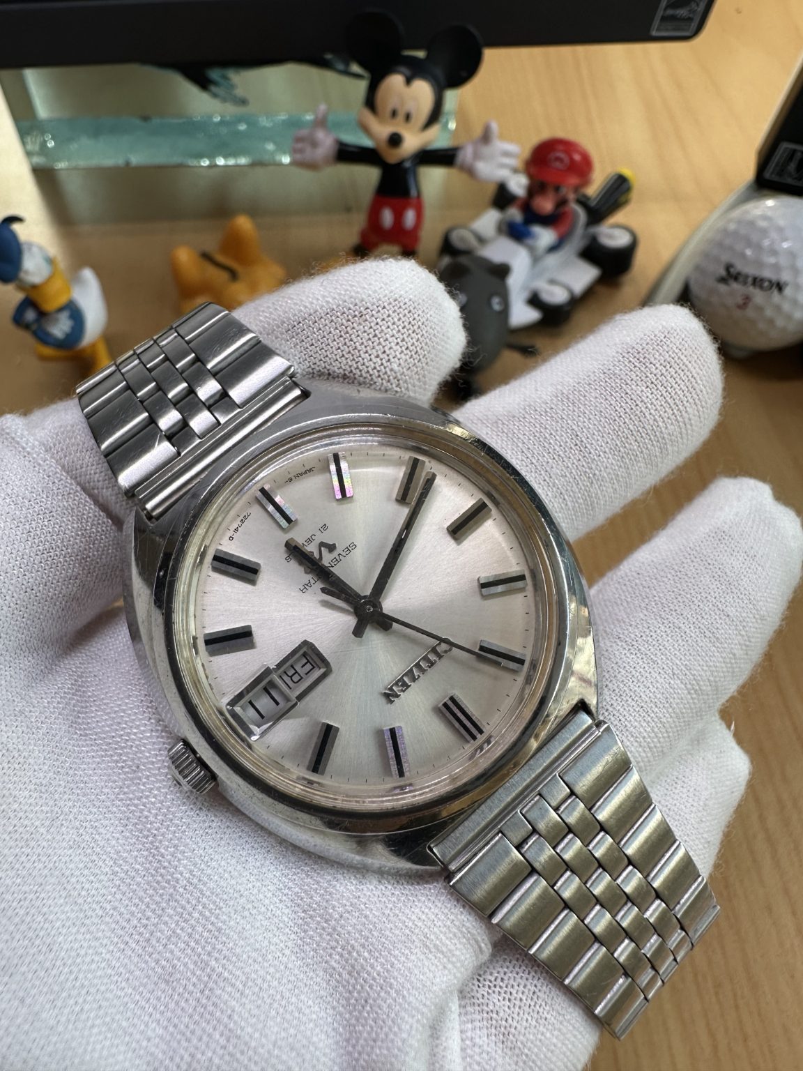 Citizen Men's Seven Star V2 Automatic Watch Cal.7290 21Jewels 38mm 130-0350