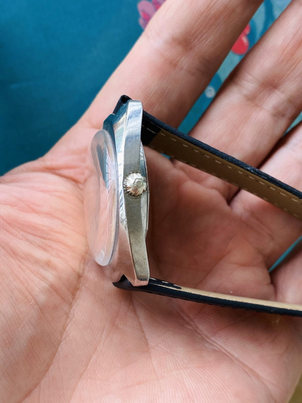 Titoni Manual-Winding Mens' Swiss Watch 34.5mm ETA2750 17 Jewels 154-0170