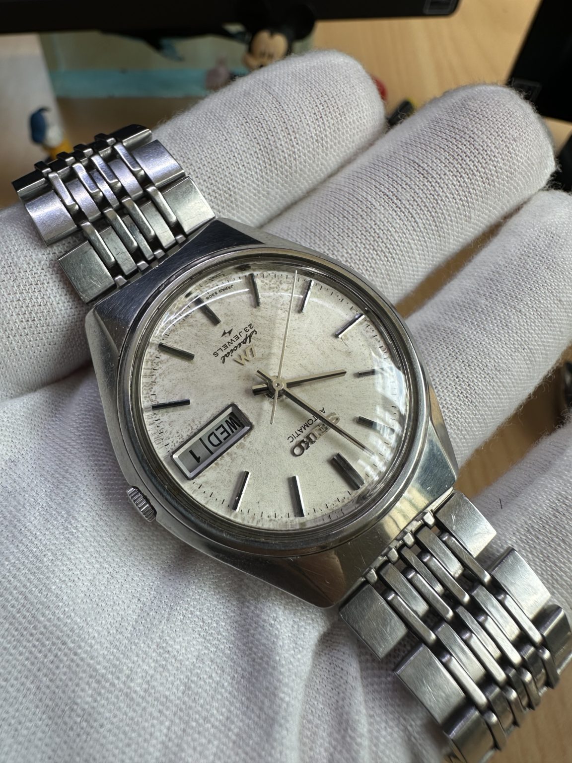 Seiko Lord Matic LM 5206-6030T Automatic Watch 23 Jewels 35mm 190-450