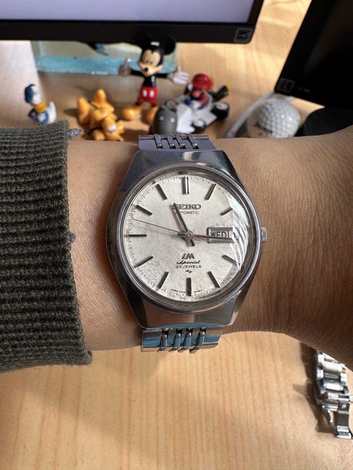 Seiko Lord Matic LM 5206-6030T Automatic Watch 23 Jewels 35mm 190-450