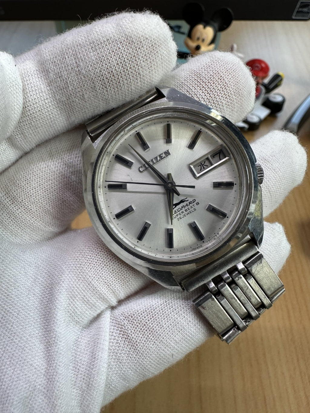 Citizen Leopard Automatic Watch 28,800bph 24 Jewels 770029-K 37mm 205-0450