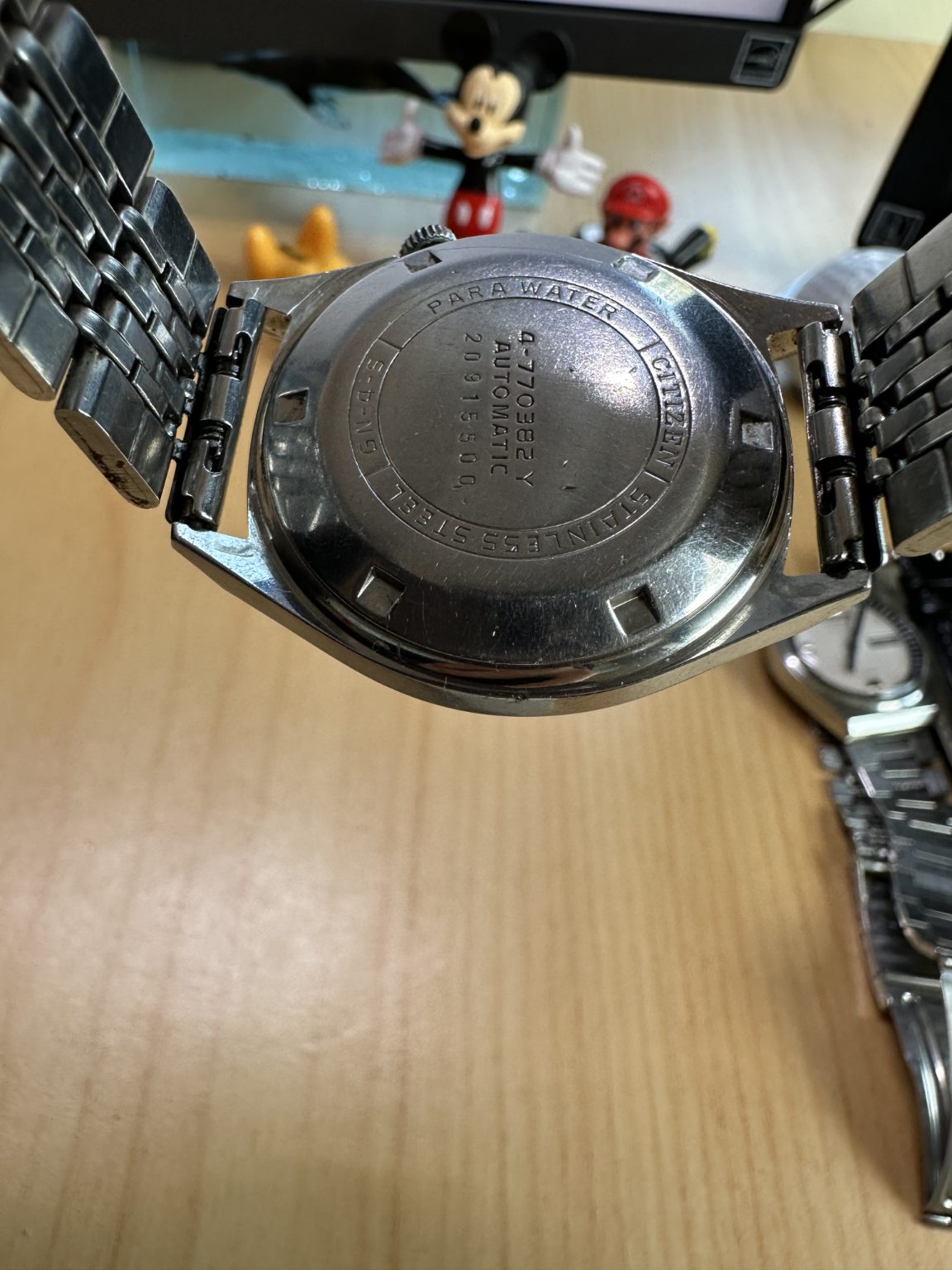 Citizen Leopard Automatic Watch 28,800bph 24 Jewels 770029-K 37mm 205-0450