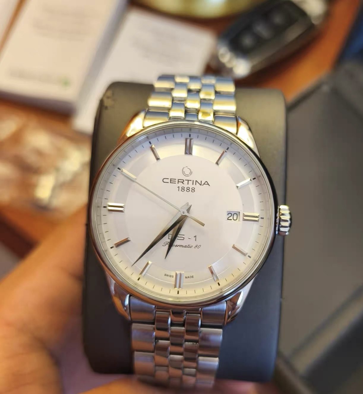 Certina DS-1 Powermatic 80 Himalaya Special Edition Watch 40mm Fullset 192-1200