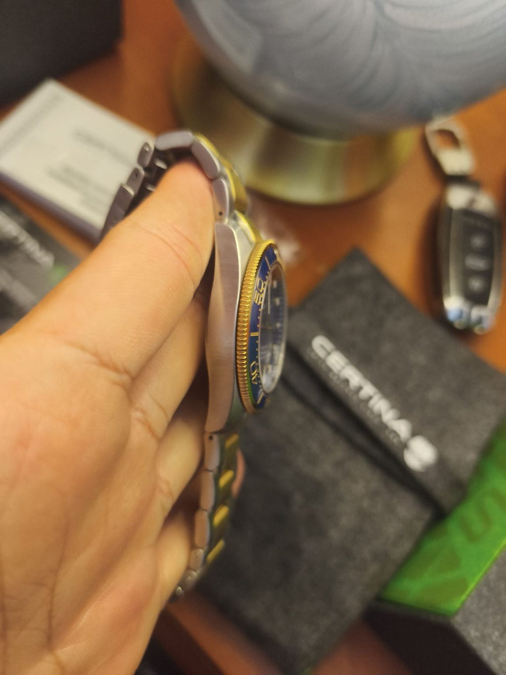 Swiss Made Mens Certina DS Action Automatic Diver Watch 43mm 191-2300 Fullset