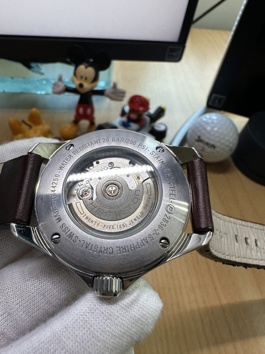 Hamilton Khaki Aviation Pilot Day Date Watch, 38MM, Ref.H644250 193-2100