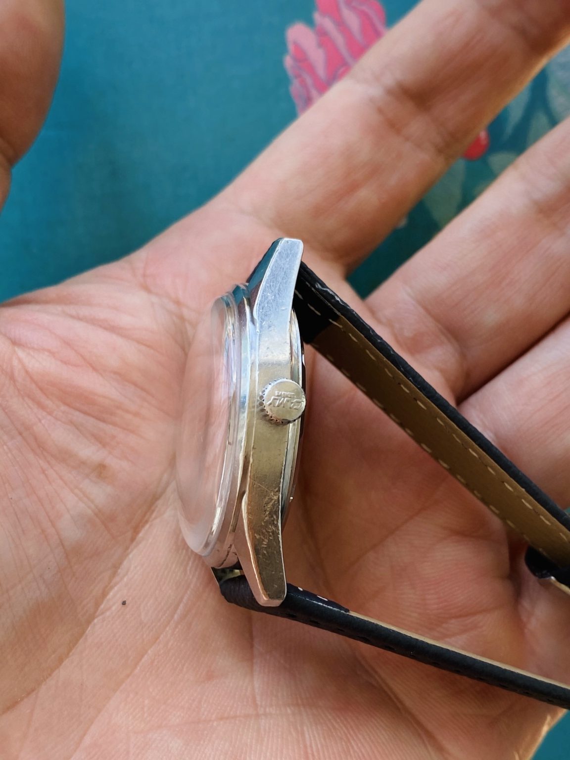 Rare Swiss Made CAMY Vintage Manual Wind Mens' Watch 34mm ETA2750 160-0200