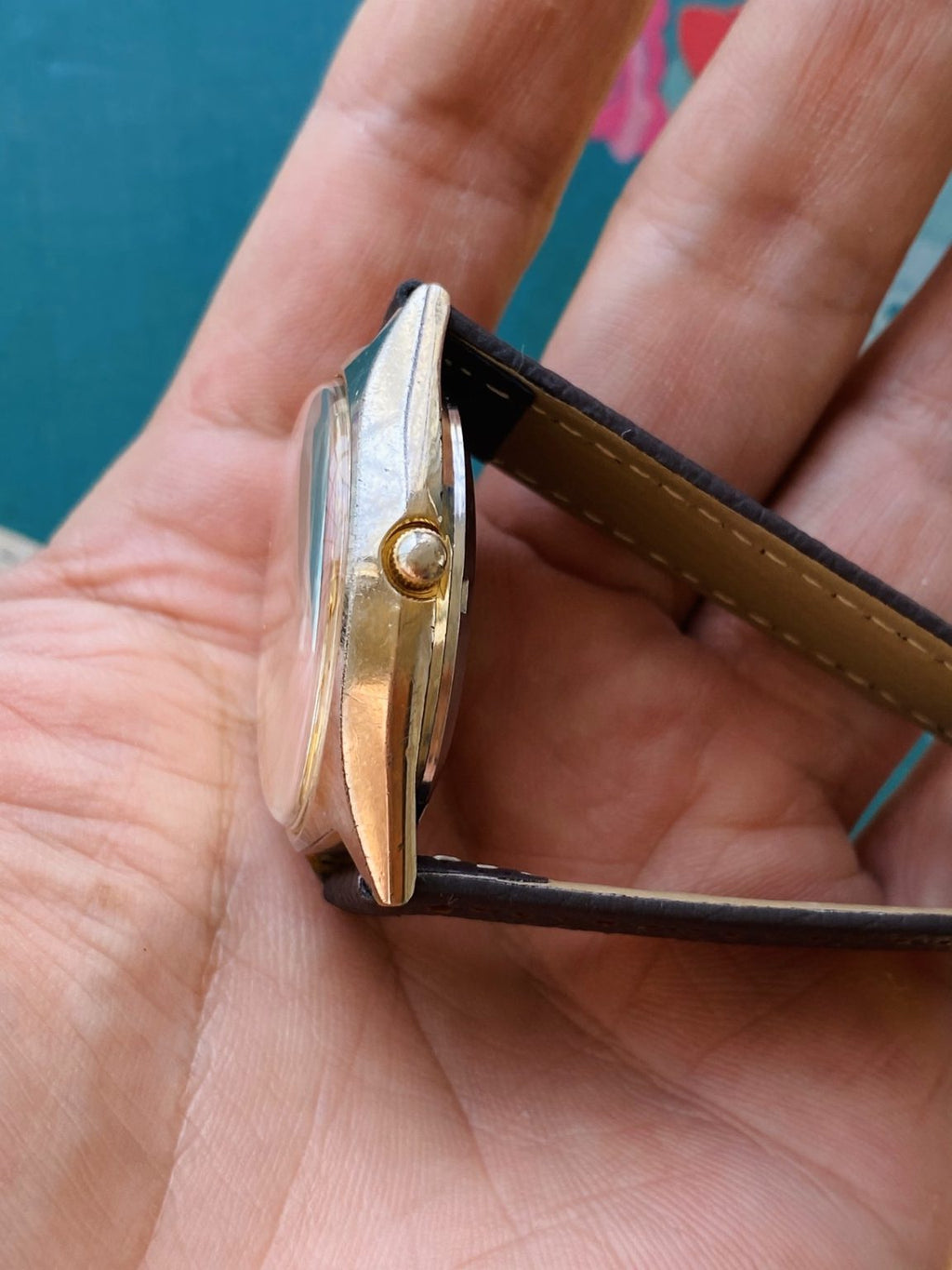 Vintage Citizen Golden Eagle Automatic Watch 8200 21Jewels 36mm 226-0120