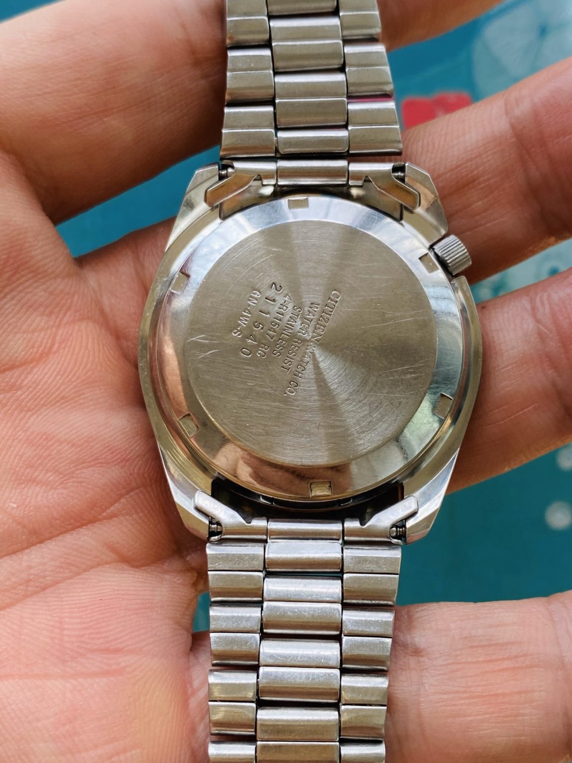 Vintage Citizen Golden Eagle Automatic Watch 8200 21Jewels 36.5mm 182-0198