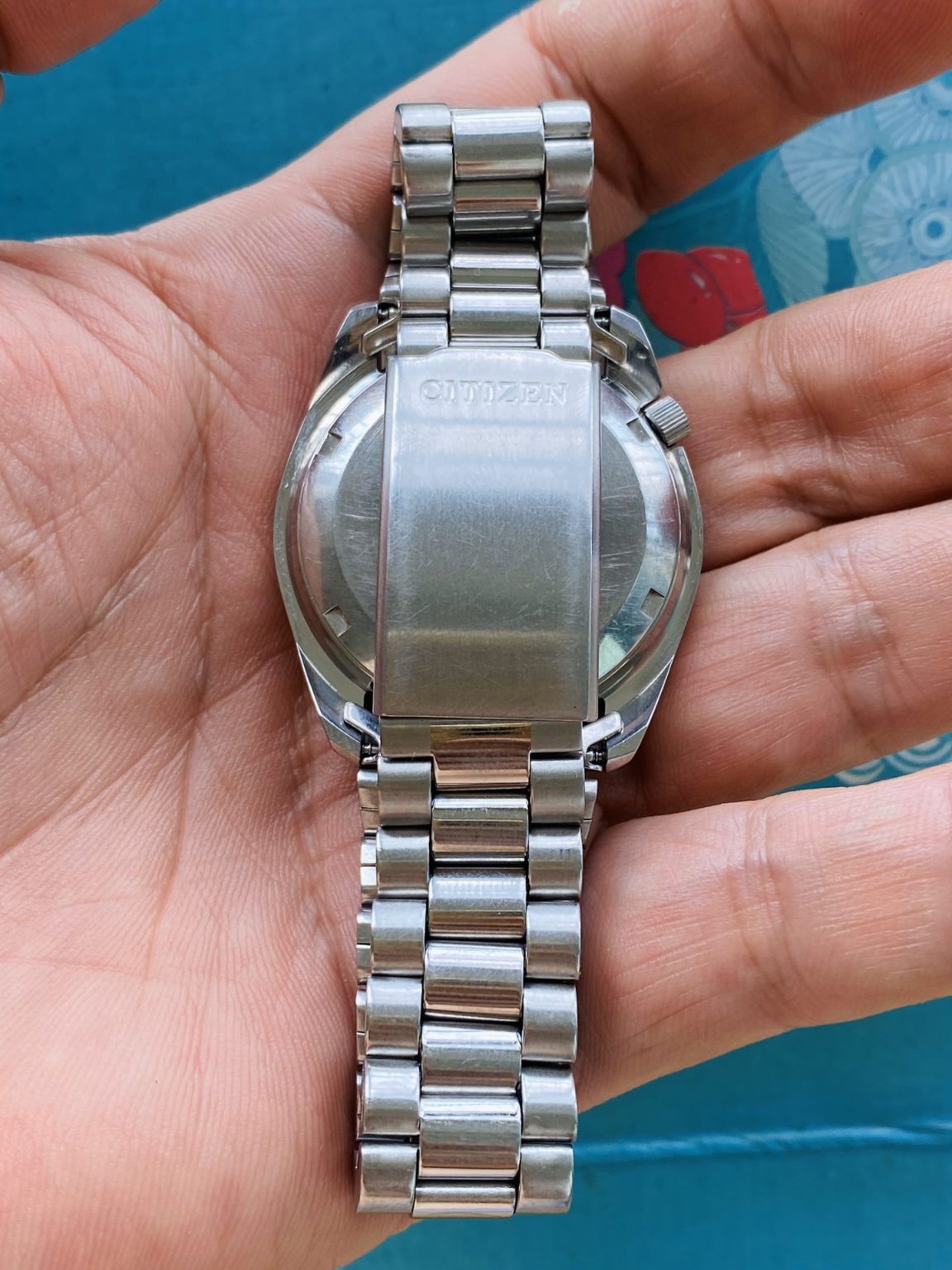 Vintage Citizen Golden Eagle Automatic Watch 8200 21Jewels 36.5mm 182-0198