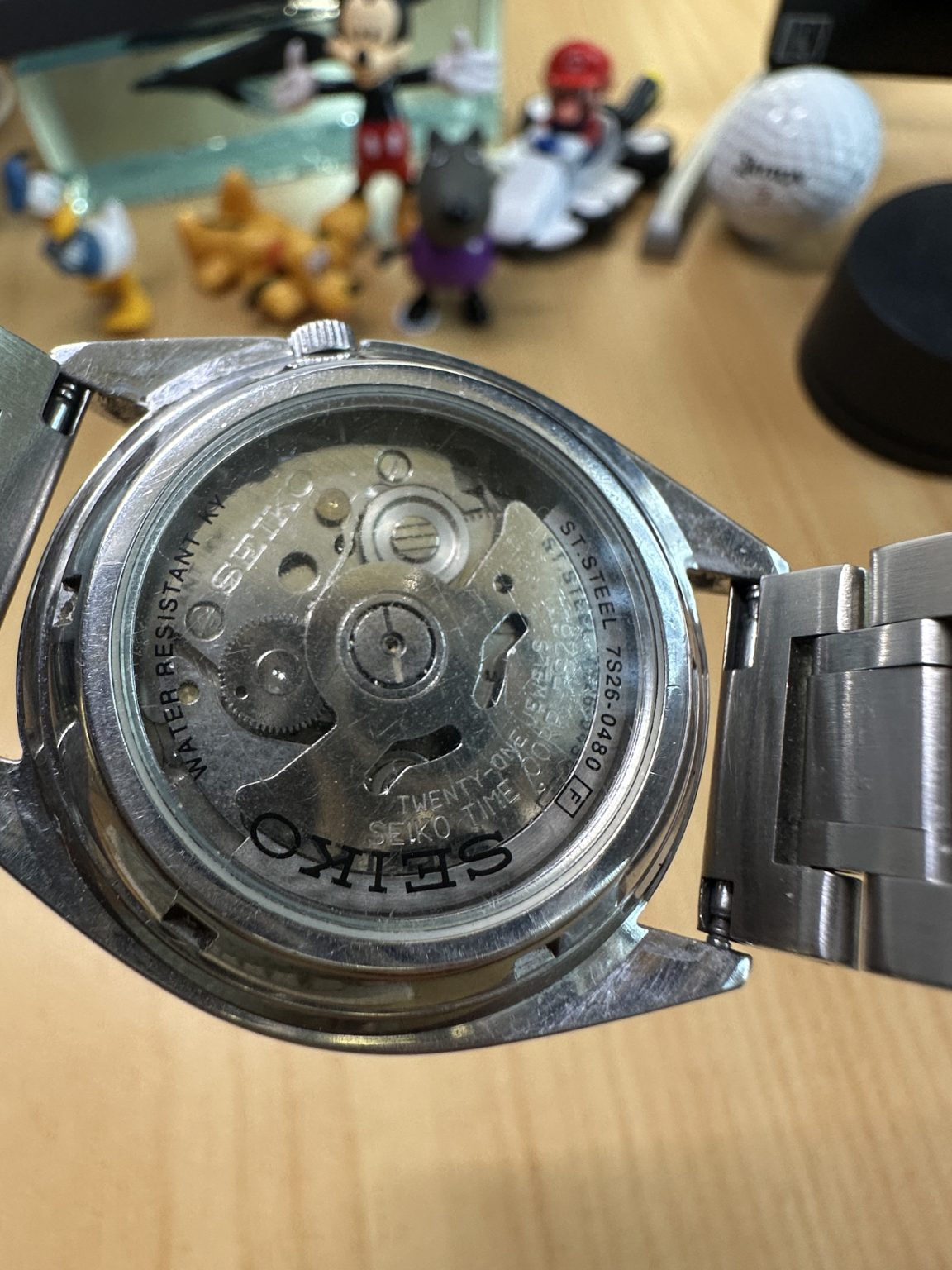 Seiko Men's Number 5 Automatic Day Date Watch 7S26 37mm 21Jewels 221-0230