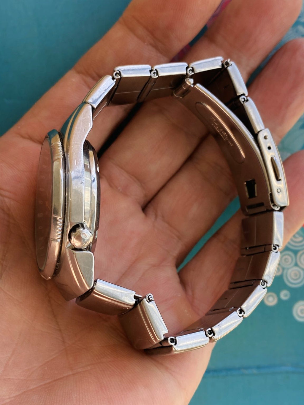 Rare Citizen Men's Automatic Day Date Watch 38mm 8200 21Jewels 229-0178