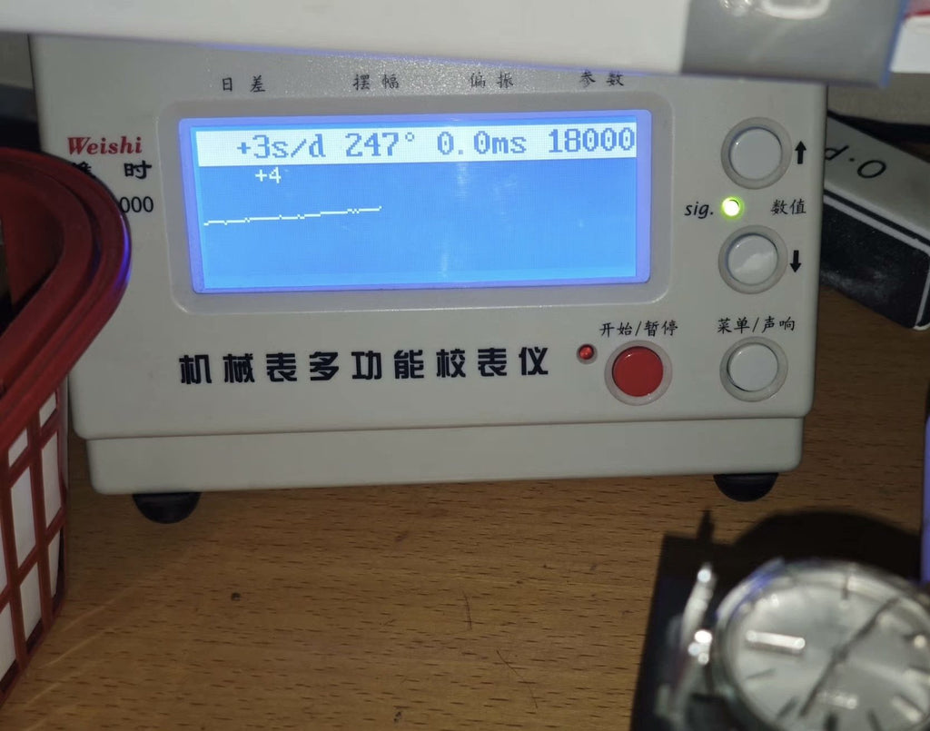 Seiko SEIKOMATIC-R DIASHOCK 30 Jewels Day Date Automatic Watch 35.5mm 201-0450