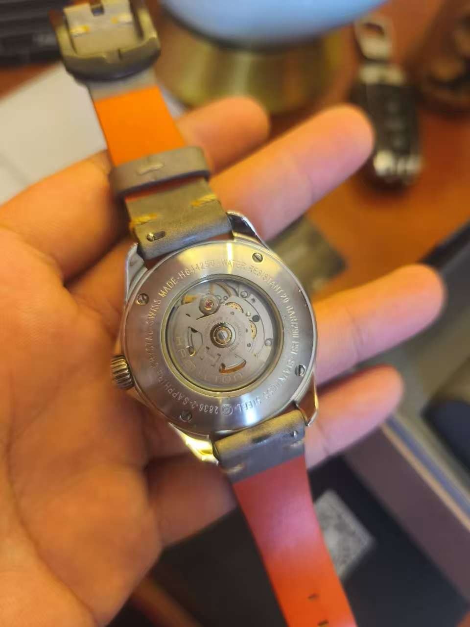 Hamilton Khaki Aviation Pilot Day Date Watch, 38MM, Ref.H644250 200-2200