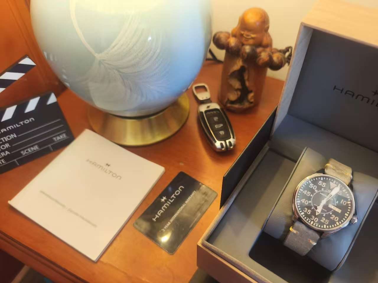 Hamilton Khaki Aviation Pilot Day Date Watch, 38MM, Ref.H644250 200-2200