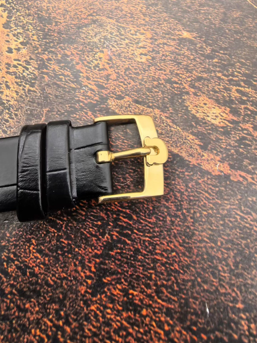 Omega 10K Gold Filled Bezel Automatic Date Watch 34mm Cal.563 240-3900