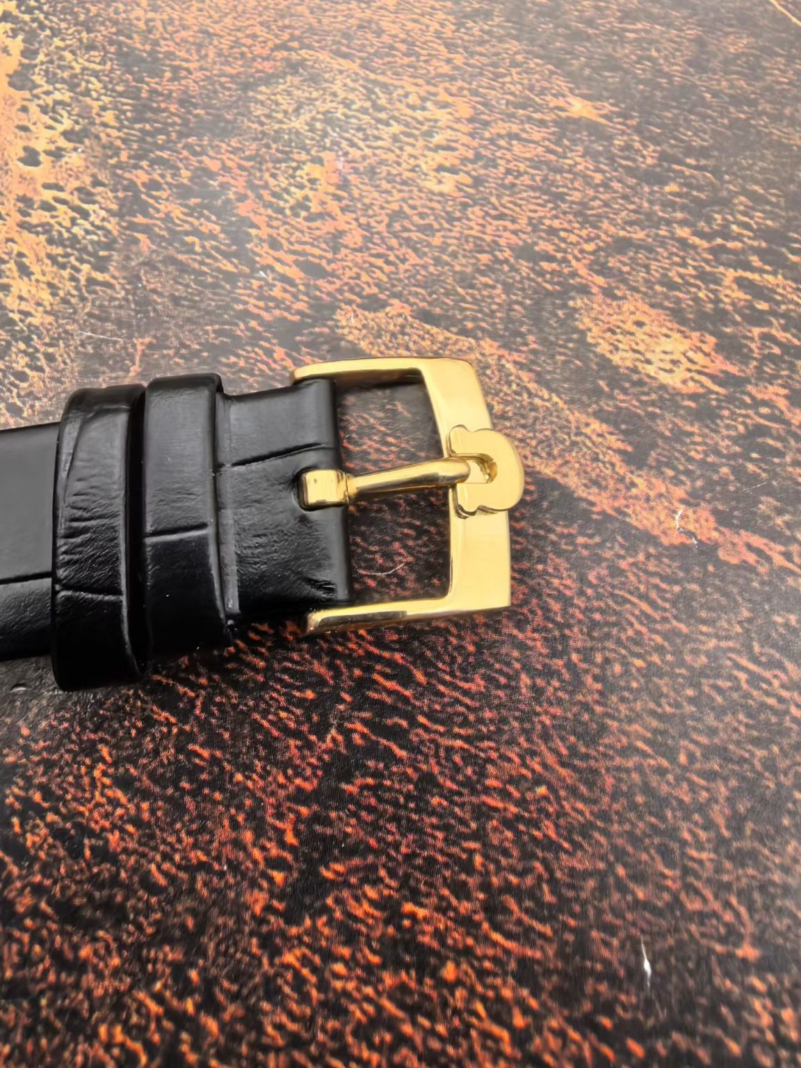 Omega 10K Gold Filled Bezel Automatic Date Watch 34mm Cal.563 240-3900