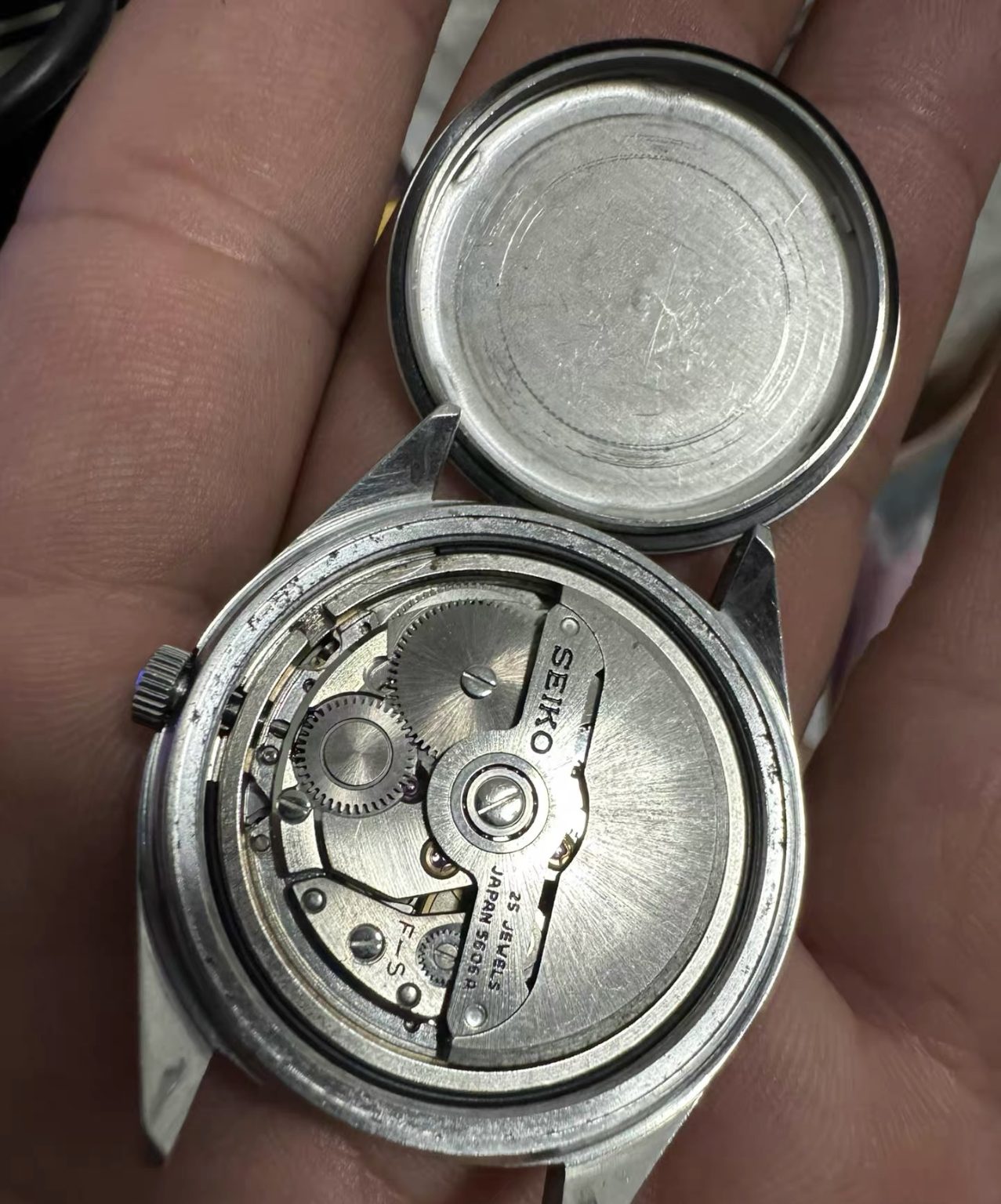 Rare Seiko Lord Matic LM Day Date Automatic Watch 23 Jewels 36mm 239-0590