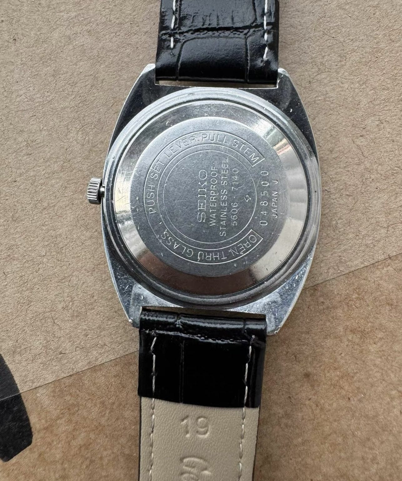 Seiko Lord Matic LM 5606-7330S Day Date Automatic Watch 25 Jewels 35mm 210-0468