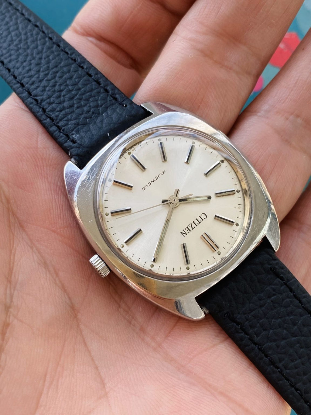 Vintage Citizen 21 Jewels Manual Wind Watch 36mm 298-0130