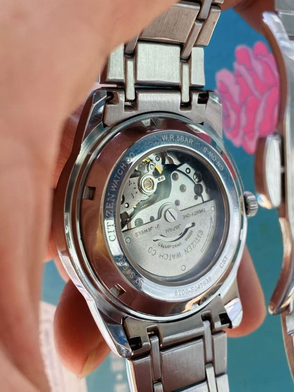 Citizen Men’s Day Date Automatic Watch Cal.8200 21 Jewels 40.5mm 254-0228